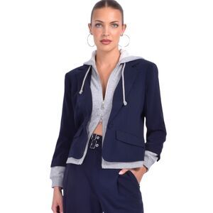 NWT Cinq a Sept ZIP UP LE PETIT KHLOE BLAZER, Sz 4, $525